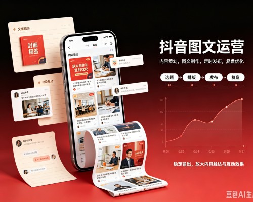 洛隆抖音图文代运营服务